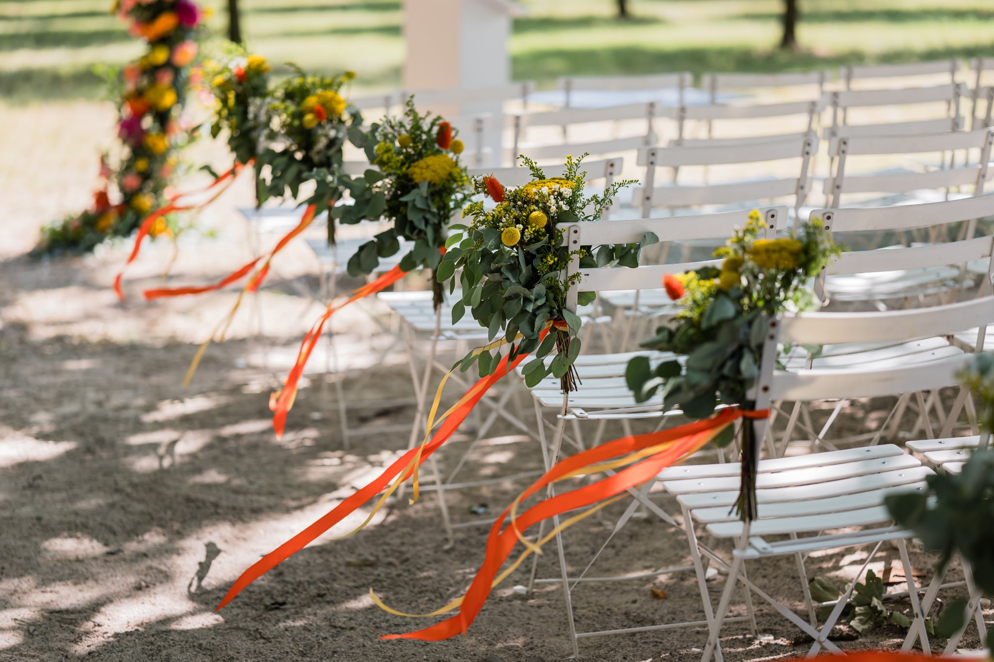 Décoration de mariage près d'Aix-en-Provence