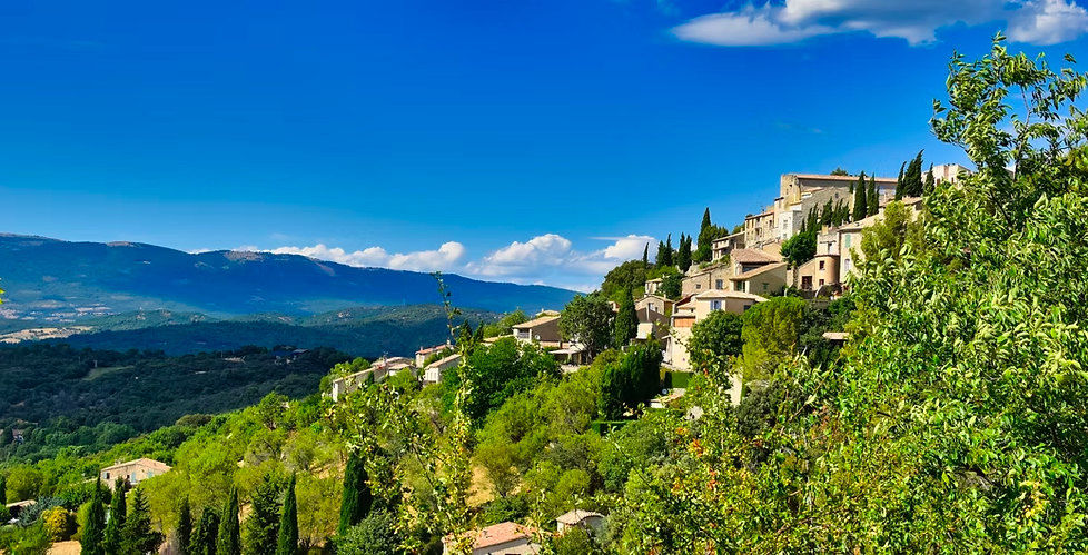 Lieu de réception mariage en Provence : Vue sur Gordes, Luberon